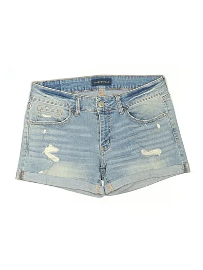 Pre-owned Aéropostale Denim Shorts In Blue