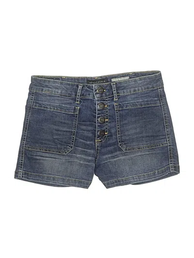 Pre-owned Aéropostale Denim Shorts In Blue