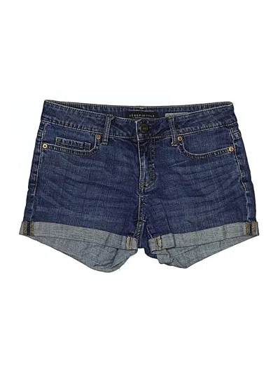 Pre-owned Aéropostale Denim Shorts In Blue