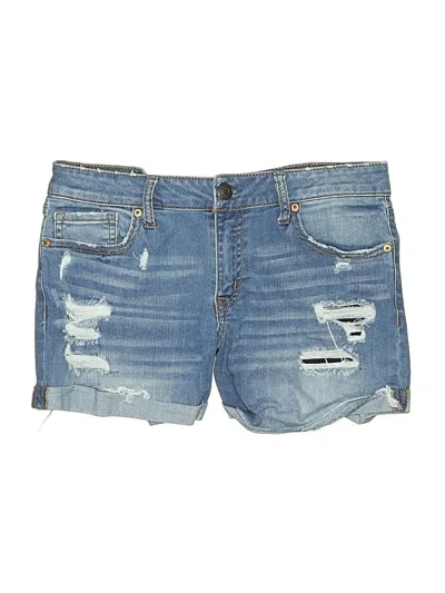 Pre-owned Aéropostale Denim Shorts In Blue