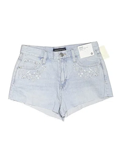 Aéropostale Denim Shorts In Blue