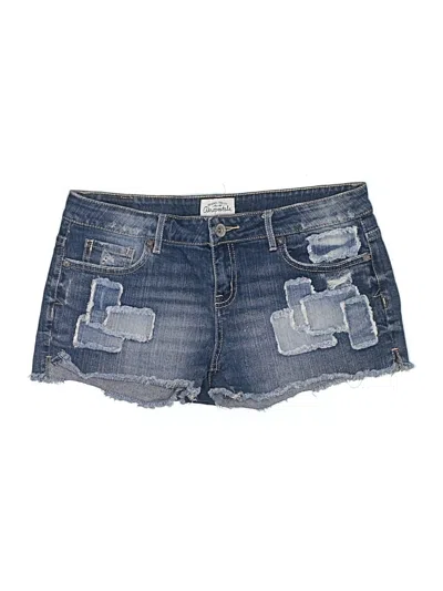 Pre-owned Aéropostale Denim Shorts In Blue