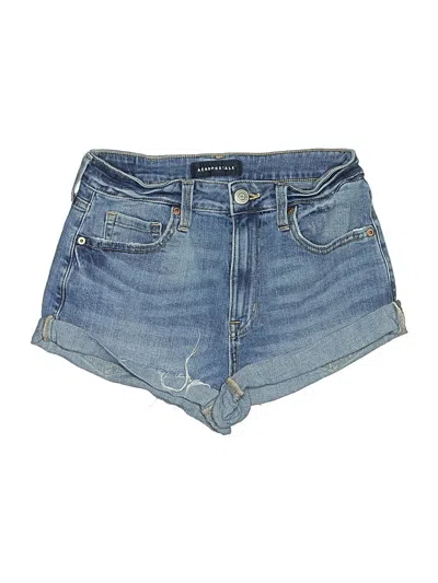 Pre-owned Aéropostale Denim Shorts In Blue