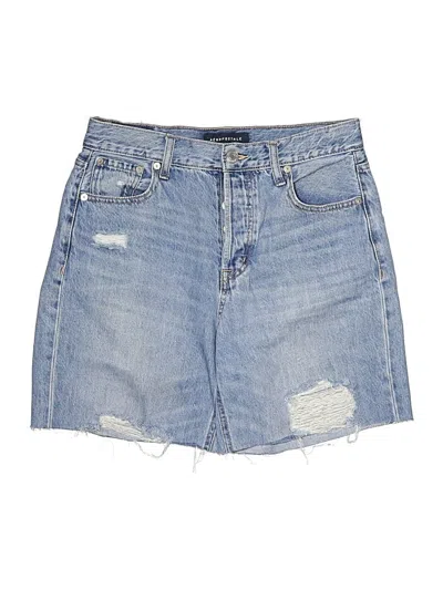 Pre-owned Aéropostale Denim Shorts In Blue