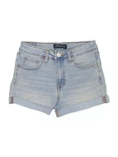 Pre-owned Aéropostale Denim Shorts In Blue
