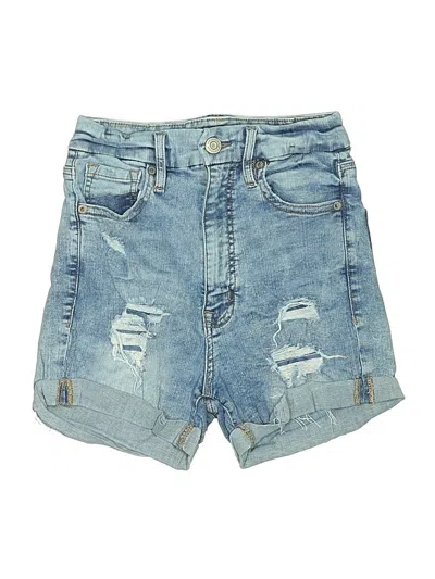 Pre-owned Aéropostale Denim Shorts In Blue