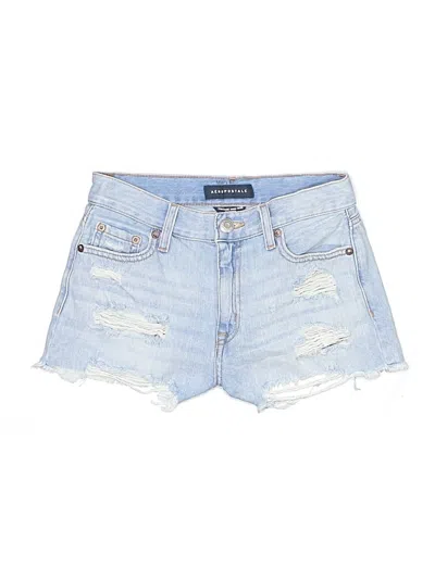 Pre-owned Aéropostale Denim Shorts In Blue