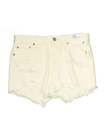 Aéropostale Denim Shorts In Neutral
