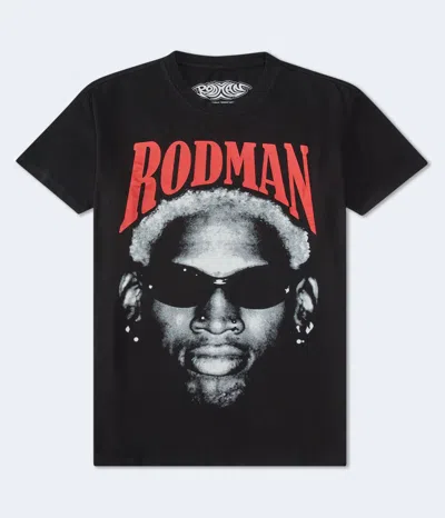 Aéropostale Dennis Rodman Relaxed Graphic Tee In Black