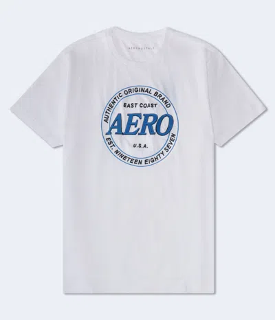 Aéropostale East Coast Appliqué Graphic Tee In White