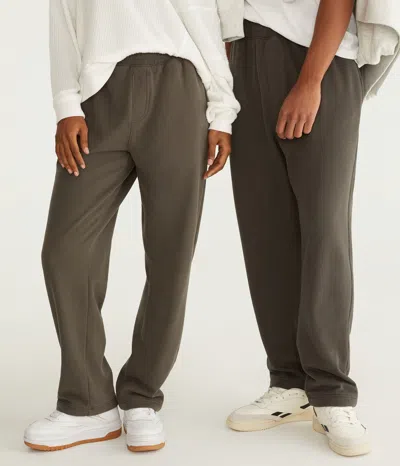 Aéropostale Essentials Straight Leg Sweatpants In Brown