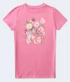 AÉROPOSTALE FIVE FLOWERS GRAPHIC TEE