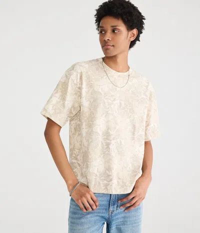 Aéropostale Mens Crew Neck Short Sleeve Juniors T-shirt In Neutral