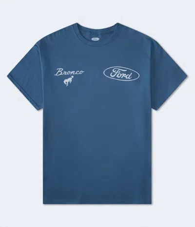 Aéropostale Ford Bronco Wild Horse Relaxed Graphic Tee In Blue