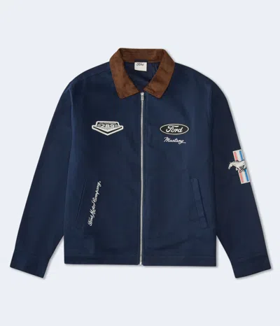 Aéropostale Ford Motor Co. Twill Jacket In Blue