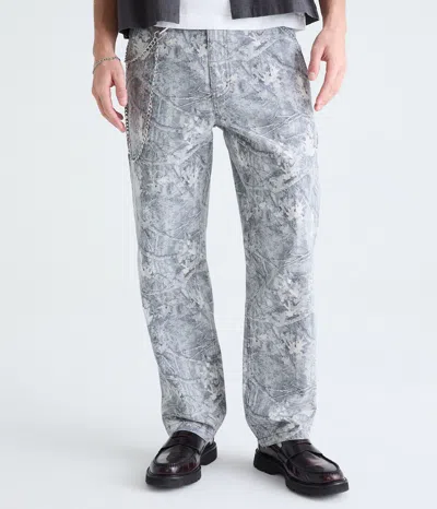 Aéropostale Forest Camo Baggy Carpenter Pants In Gray