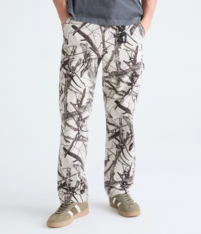 Aéropostale Forest Camo Graphic Baggy Carpenter Pants In Brown