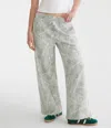 Aéropostale Forest Camo Mid-rise Wide Leg Sweatpants