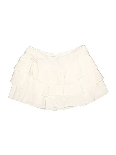 Pre-owned Aéropostale Formal Skirt In Ivory