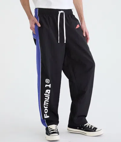 Aéropostale Formula 1 Racing Track Pants In Black