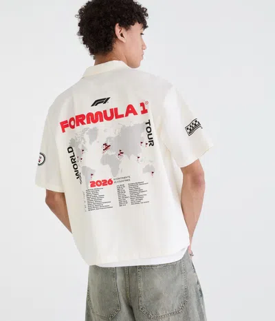 Aéropostale Formula 1 World Tour 2026 Boxy Mechanic Shirt In Multi