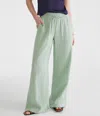 AÉROPOSTALE GAUZE WIDE LEG DRAWSTRING PANTS