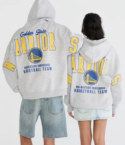 Aéropostale Golden State Warriors Pullover Hoodie In Gray