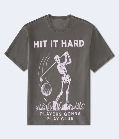 Aéropostale Golf Skeleton Graphic Tee In Multi