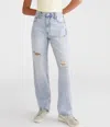 Aéropostale High-rise Baggy Jean In Blue