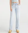 Aéropostale High-rise Baggy Jean In Blue