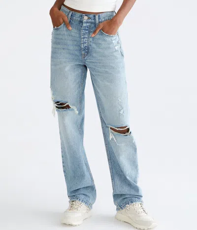 Aéropostale High-rise Baggy Jean In Multi