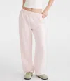 Aéropostale High-rise Straight Leg Sweatpants In Pink