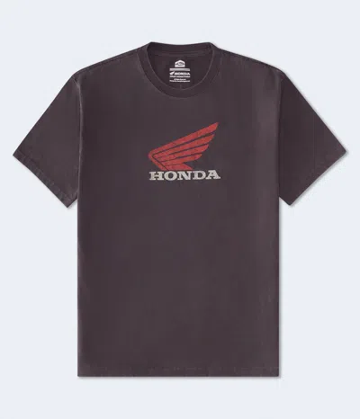 Aéropostale Honda Motocross Relaxed Graphic Tee In Brown