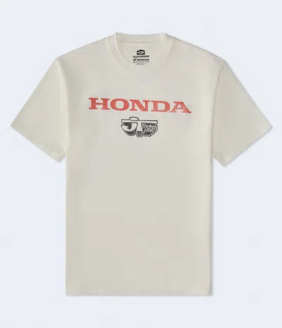 Aéropostale Honda Motocross Relaxed Graphic Tee In Neutral
