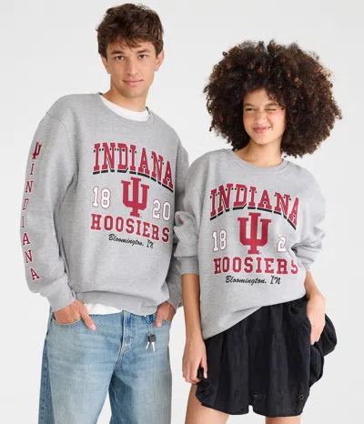 Aéropostale Indiana Hoosiers Crew Sweatshirt In Multi