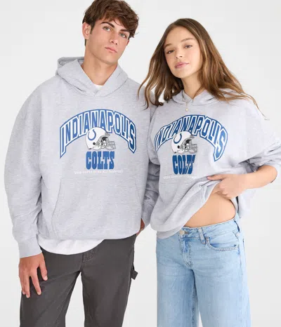 Aéropostale Indianapolis Colts 2006 Season Pullover Hoodie In Gray