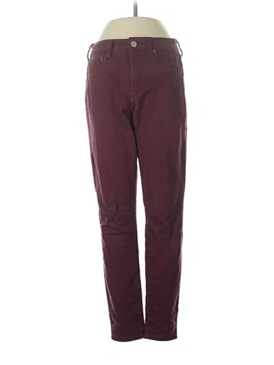 Pre-owned Aéropostale Jeans In Burgundy