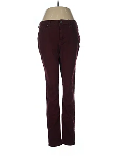 Pre-owned Aéropostale Jeans In Burgundy