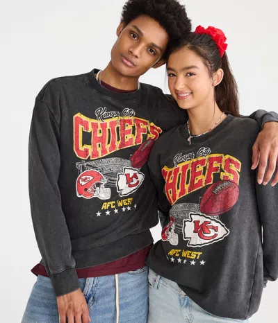 Aéropostale Kansas City Chiefs Stadium Crew Sweatshirt In Multi