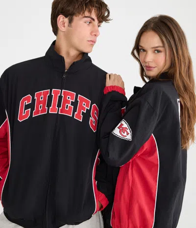 Aéropostale Kansas City Chiefs Track Jacket In Black