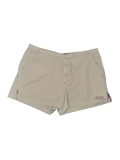 Pre-owned Aéropostale Khaki Shorts In Brown