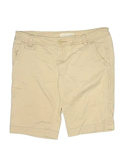Pre-owned Aéropostale Khaki Shorts In Tan