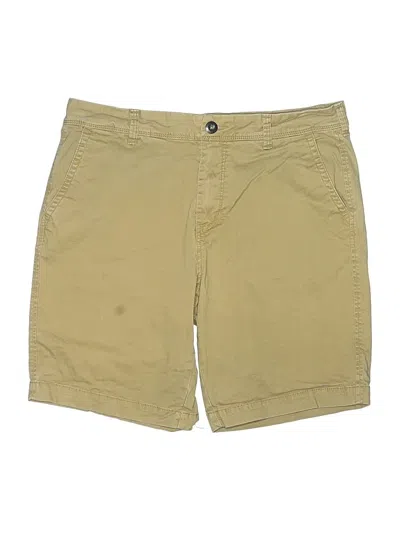 Pre-owned Aéropostale Khaki Shorts In Tan
