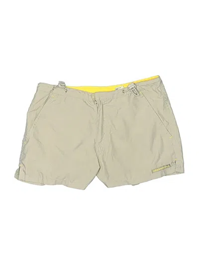 Pre-owned Aéropostale Khaki Shorts In Yellow