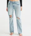 Aéropostale Knd Low-rise Baggy Jean In Blue