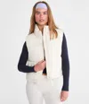 Aéropostale Lightweight Cropped Puffer Vest In White