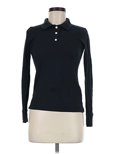Pre-owned Aéropostale Long Sleeve Top Black Turtleneck Tops