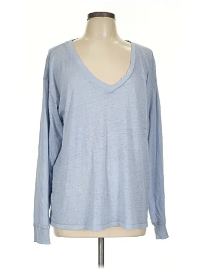 Pre-owned Aéropostale Long Sleeve T-shirt In Blue