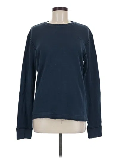 Pre-owned Aéropostale Long Sleeve T-shirt In Blue