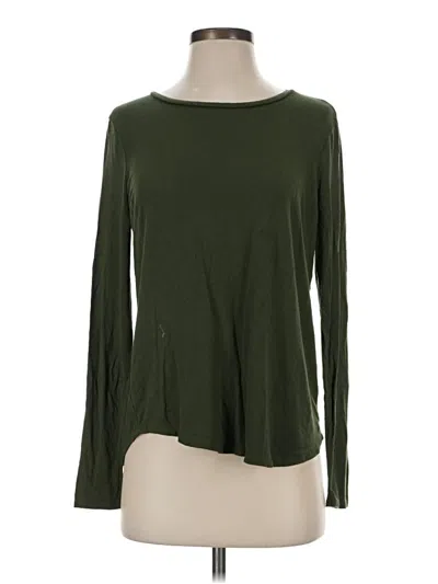 Pre-owned Aéropostale Long Sleeve T-shirt In Green
